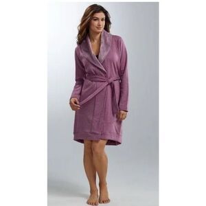 UGG Raspberry Shawl Collar Robe
